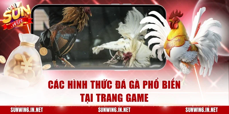 Các hình thức đá gà phổ biến tại trang game