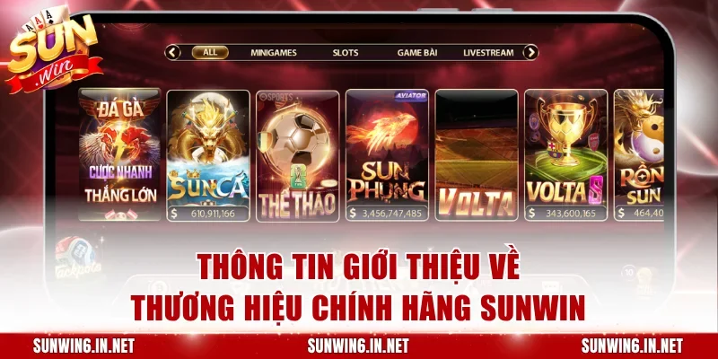 Thông tin giới thiệu về thương hiệu chính hãng Sunwin